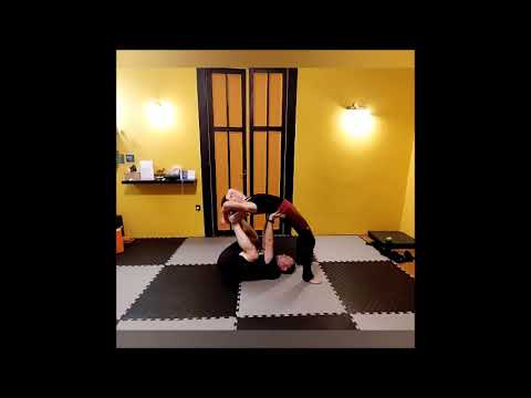 Acroyoga - Reverse entry into Reverse star - Jurák Zsuzsi, Csikós Illés