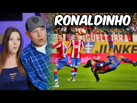Messi Fan Reacts to Ronaldinho Goals That SHOCKED The World