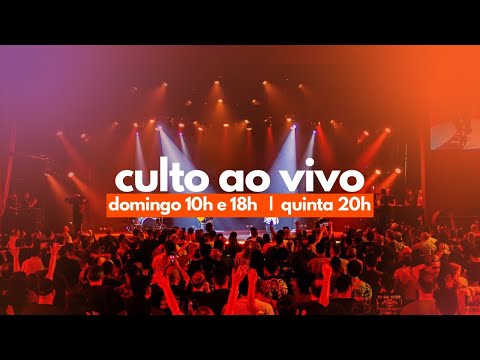 Culto ao vivo - Domingo - 18h | Igreja Bola de Neve | 13.07.2025
