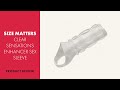 Size Matters Clear Sensations Enhancer Sleeve Review | PABO