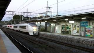 preview picture of video '【置き換え】特急スーパーひたち ６５１系 高浜駅通過 express train pass'