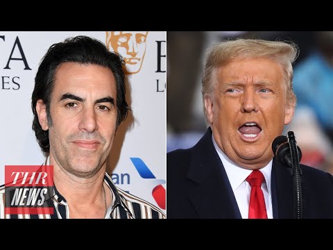 Sacha Baron Cohen Fires After Donald Trump Calls Him "Phony" and a "Creep" | THR News music video cover