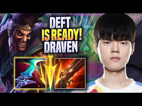 DEFT IS READY TO PLAY DRAVEN! - DRX Deft Plays Draven ADC vs Jinx! | Season 2022