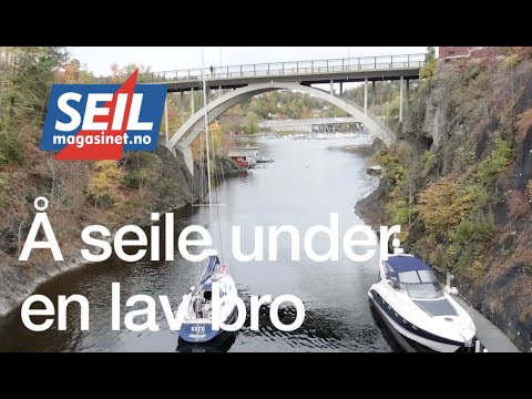 Sailing under a low bridge