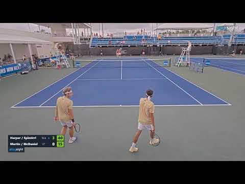 Cleeve Harper/Eliot Spizzirri v Andres Martin/Marcus McDaniel - 26.5.23
