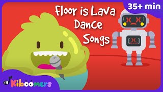 Floor Is Lava Dance Party with The Kiboomers – 35+ Minutes of Preschool Action &amp; Fun Songs!