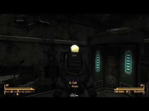 Recruiting a sexbot and tries it out first for the Atomic Wrangler (Fisto)