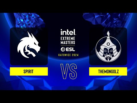 Spirit vs. TheMongolz - Map 1 [Mirage] - IEM Katowice 2024 - Play-in