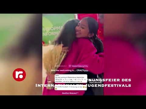 Die Eröffnungsfeier des Internationalen Jugendfestivals