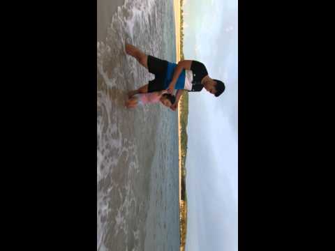 Salmaa khaleela on beach 2