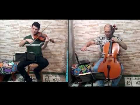 Hino 6 CCB: Glória ao Justo, Fiel Cordeiro  no  Violino e Cello
