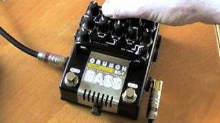 Video thumbnail for AMT Electronics BC-1 'Bass Crunch': To Laney VC50 Power Amp and miked (with a cheap P-Bass copy) by Brett Kingman