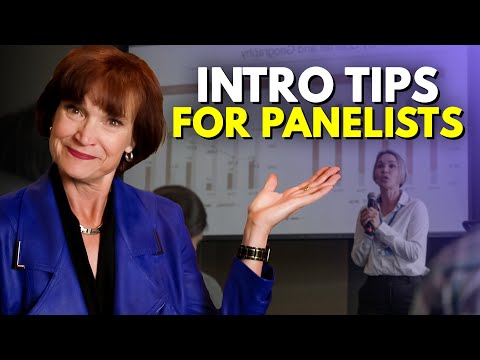 How To Introduce Yourself In A Panel Discussion
