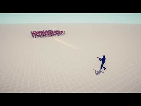 Jonh Wick vs. 100x skeleton archers | Totally Accurate Battle Simulator (TABS SECRET UNITS)