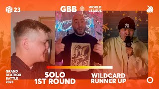 *SVM 🇳🇱*（00:56:54 - 00:58:50） - Solo Runner Up Wildcards Announcement | GBB23: World League