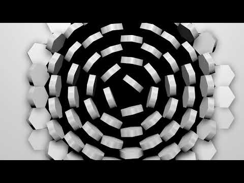 Free Video Mapping Loops HONEYCOMB 4 - #freedownload #videomapping #lime