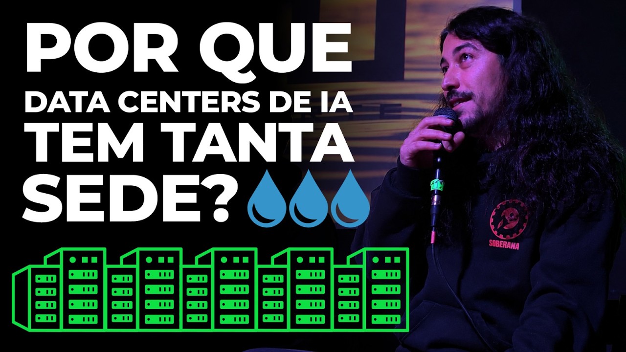 POR QUE IA PRECISA DE TANTO DATA CENTER? Sr. TeClas no Pint of Science | Tecnologia e Classe