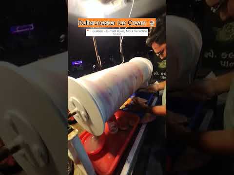 Roller Coaster Ice Cream, #shorts #viral #short