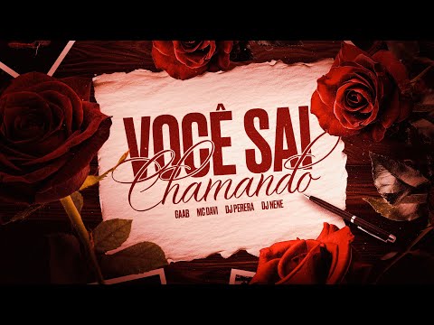 Gaab, MC Davi, Perera DJ e DJ Nene - Você Sai Chamando (Visualizer Oficial)