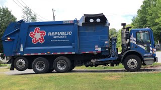 2404: Republic Services Mack MRU Heil DuraPack Python