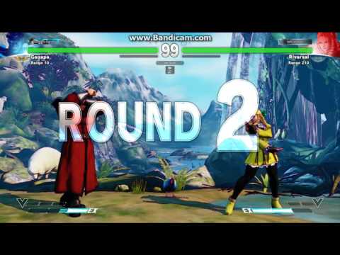 Street fighter 5 Rivarsal (Karin) vs Gagapa (M.Bison)