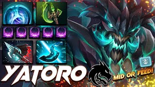 Yatoro Outworld Destroyer Mid Or Feed - Dota 2 Pro Gameplay [Watch & Learn]