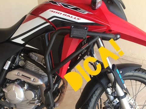 XRE 300 - PROTETOR DE MOTOR E CARENAGEM