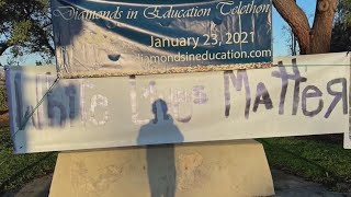 'White Lives Matter' sign touches nerve in Union City