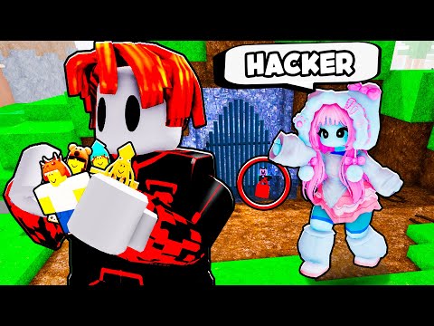 Troleando a YOUTUBER FAMOSA con HACKS FALSOS en 99 NOCHES en el BOSQUE ROBLOX