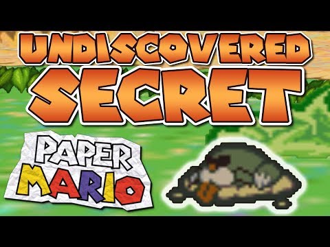 UNDISCOVERED (Useless) SECRET In Paper Mario 64