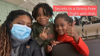 Tips for a Hassle-Free Flight when Traveling Alone With Kids
