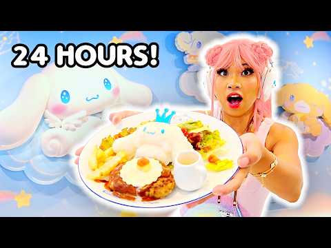 BUYING ONLY CINNAMOROLL FOR 24 HOURS! #sanrio #cinnamoroll #japan