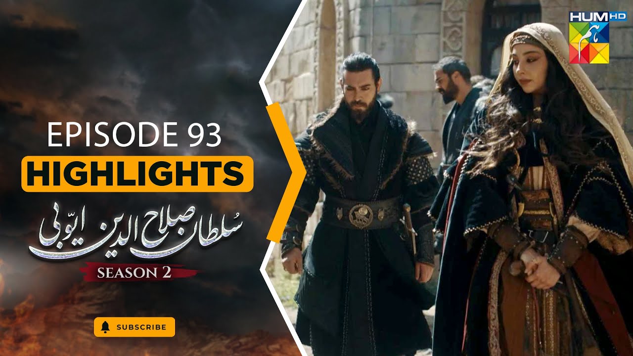 Sultan Salahuddin Ayyubi S2 - 𝗘𝗽 93 𝗛𝗜𝗚𝗛𝗟𝗜𝗚𝗛𝗧𝗦 -  HUM TV
