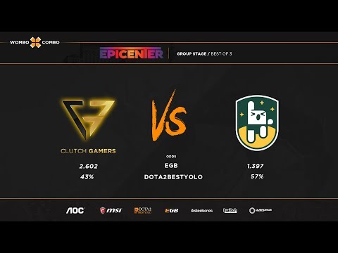 Clutch Gamers vs Planet Odd Epicenter Game 2