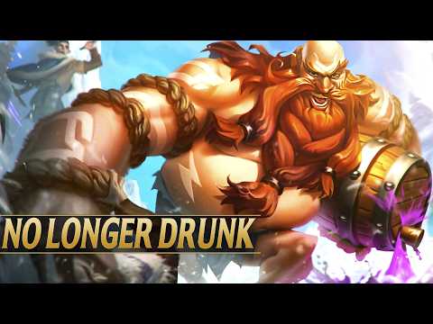 GRAGAS IS NO LONGER DRUNK (NEW W ABILITY NAME) - League of Legends