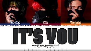 Download lagu ATEEZ (YEOSANG, SAN, WOOYOUNG) - 'It's You' Lyrics [Color Coded_Han_Rom_Eng] mp3