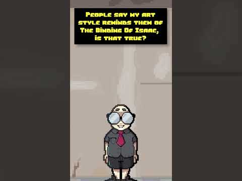 People say my art style reminds them of The Binding Of Isaac #gamedev