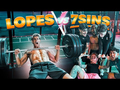I CHALLENGED THE 7SINS AT THE GYM. Who's the strongest? | MY FIRST VIDEO