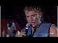 Le chanteur abandonné Johnny Hallyday Parc Des Princes 1993 HD