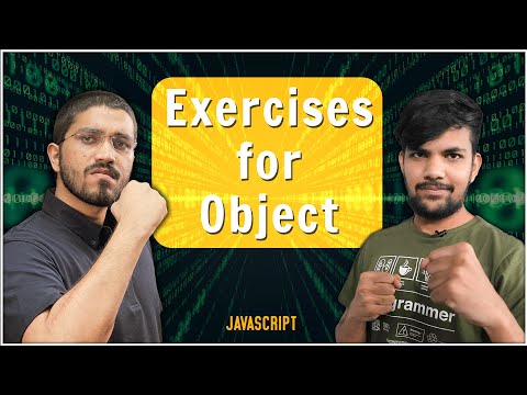 Exercises for Objects | javascript | Web Development Course