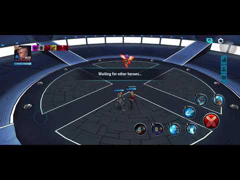 Marvel future fight danger room solo gameplay - these characters are legitimately good for rank up