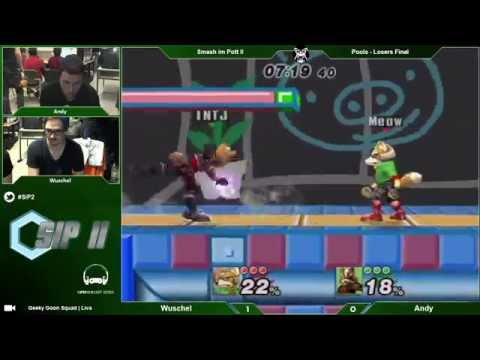 SiP2 - Wuschel (Fox, Marth) Vs. Andy (Wolf) - Pools Losers Final - Project M