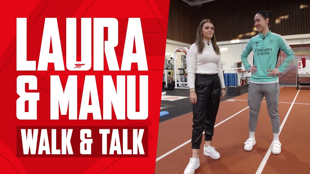 Welcome to The Arsenal, Laura Wienroither! | Walk and Talk with Manuela Zinsberger