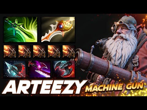 Arteezy Sniper Machine Gun Reaction - Dota 2 Pro Gameplay [Watch & Learn]
