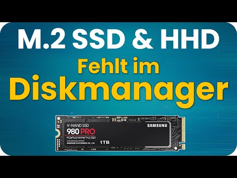 Disk manager and BIOS do not recognize the M.2 SSD or hard drive.