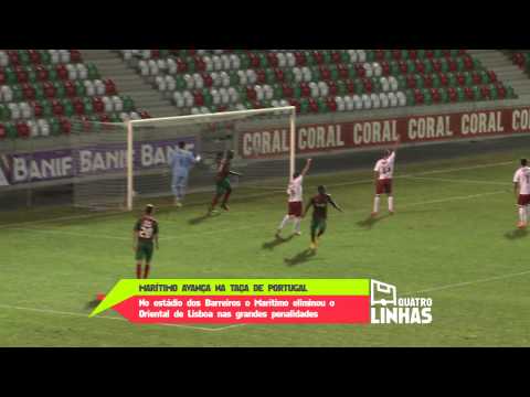 Marítimo 1-1 (9-8) g.p. Oriental | Taça Portugal 2014/15 Quartos-De-Final