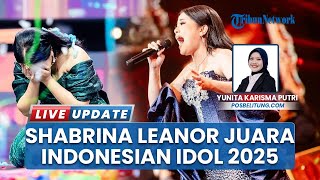 Juara Indonesian Idol 2025! Shabrina Leanor Gadis Manggar Belitung Timur Taklukkan  Fajar Noor