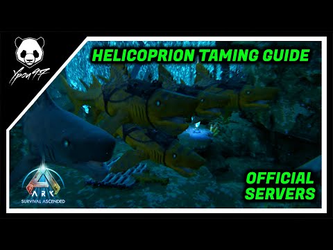 How To Tame The Helicoprion - Taming Guide | ARK: Survival Ascended