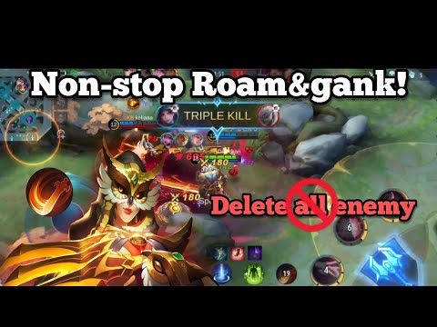 Top Global Natalia Non-stop Roam & gank !! | MLBB