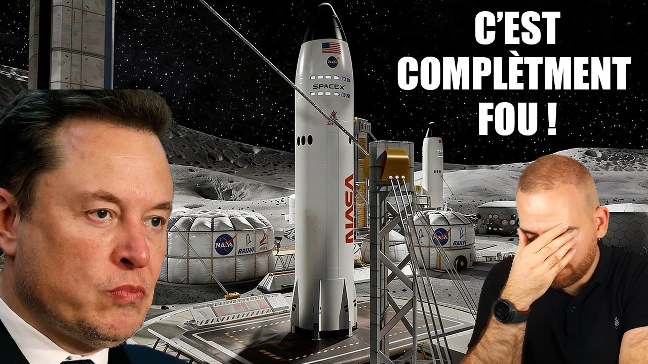 Elon Musk Dévoile la Base Lunaire Alpha de SpaceX